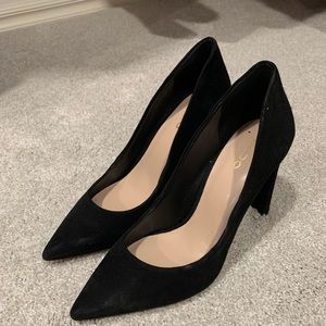 Aldo black heels 7.5